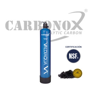 Filtro Premium Serie CarbonOx® 1665: Operación Manual, Alta Pureza, Retención de Materia Orgánica, Inorgánica, Cloro, Mal Olor y Sabor.