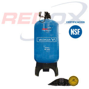 Filtro Premium Serie Redox® 2472 Catalítico Automático: Alto Rendimiento Remoción de Hierro, Manganeso, Metales Pesados, Mal Olor, Sabor y Color.