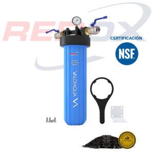 Filtro Premium Serie RedOx 4520® Alta Capacidad Elimina Hierro, Manganeso, Turbiedad, Mal Olor, Sabor y Color (Lavable Y Reutilizable)